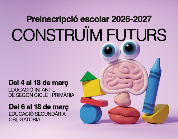 PREINSCRIPCIÓ ESCOLAR 2026-2027 | Institut Escola Onze de Setembre
