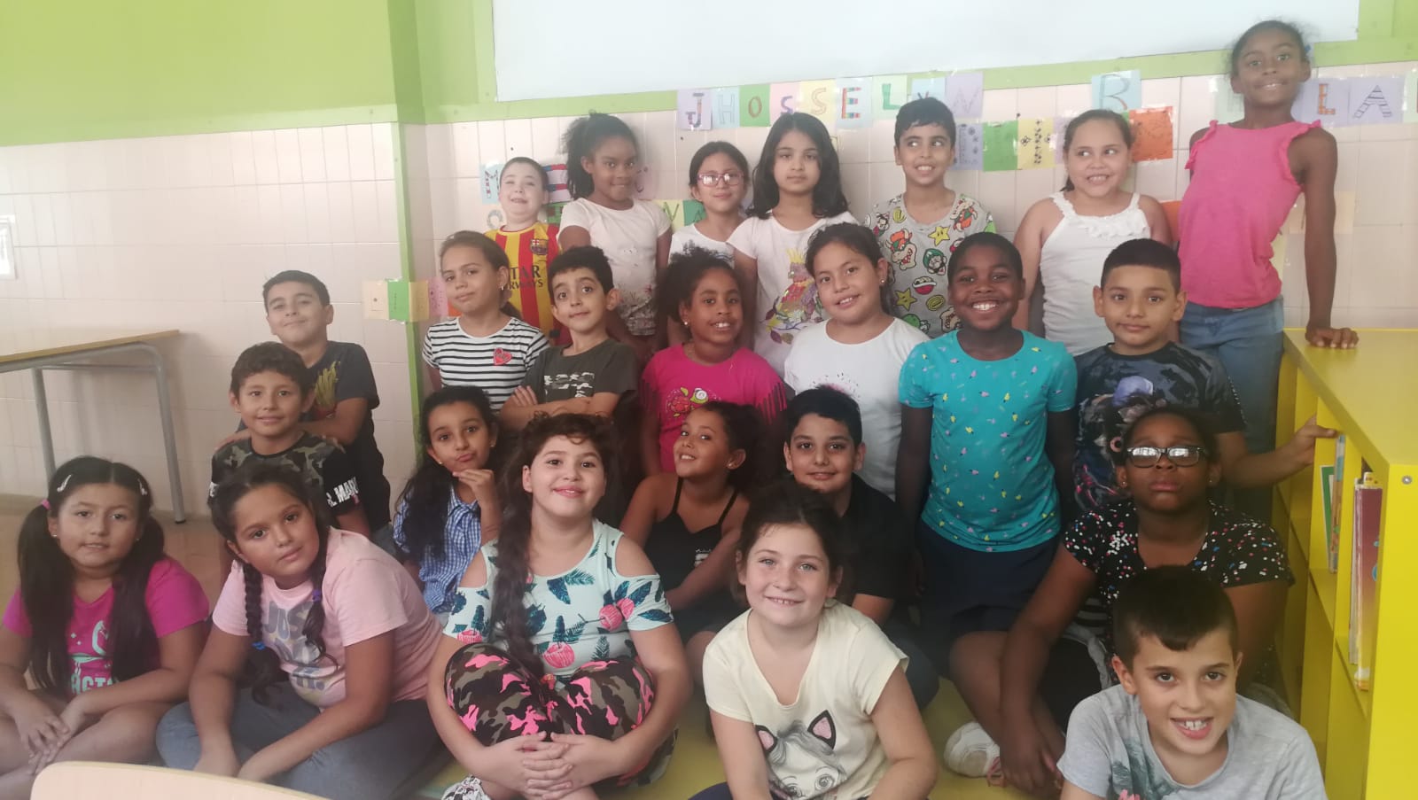 La classe dels superherois i les superheroïnes