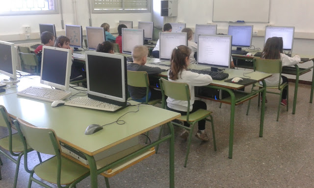 aula informàtica educació primària