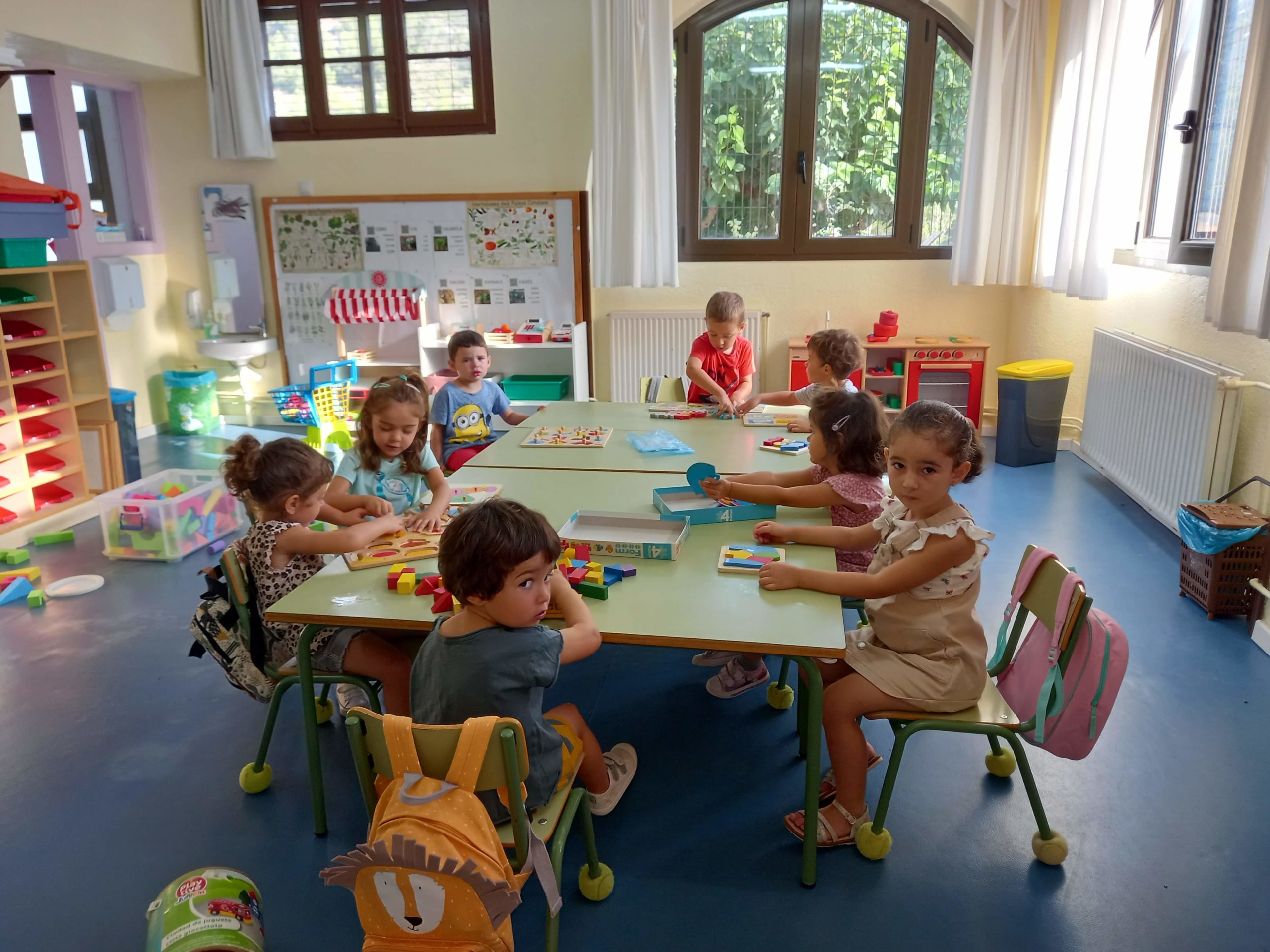 Els més petits ens anem adaptant.