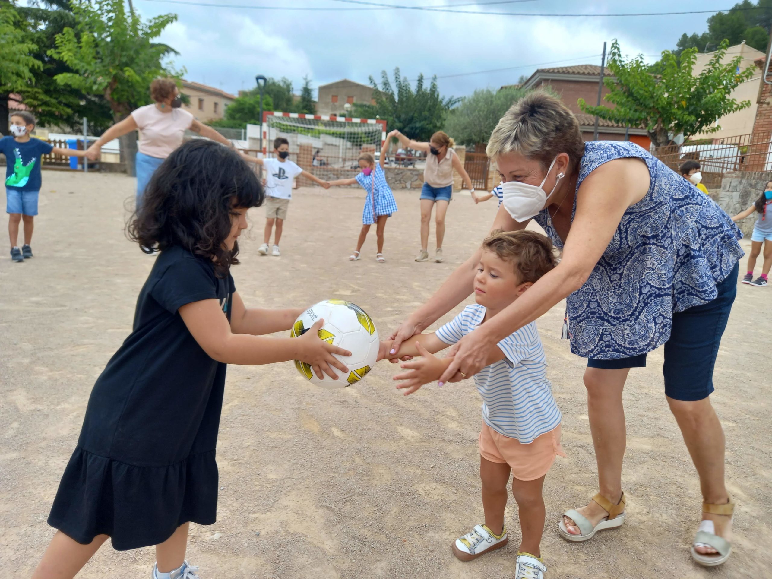 Aprenem a treballar en equip.