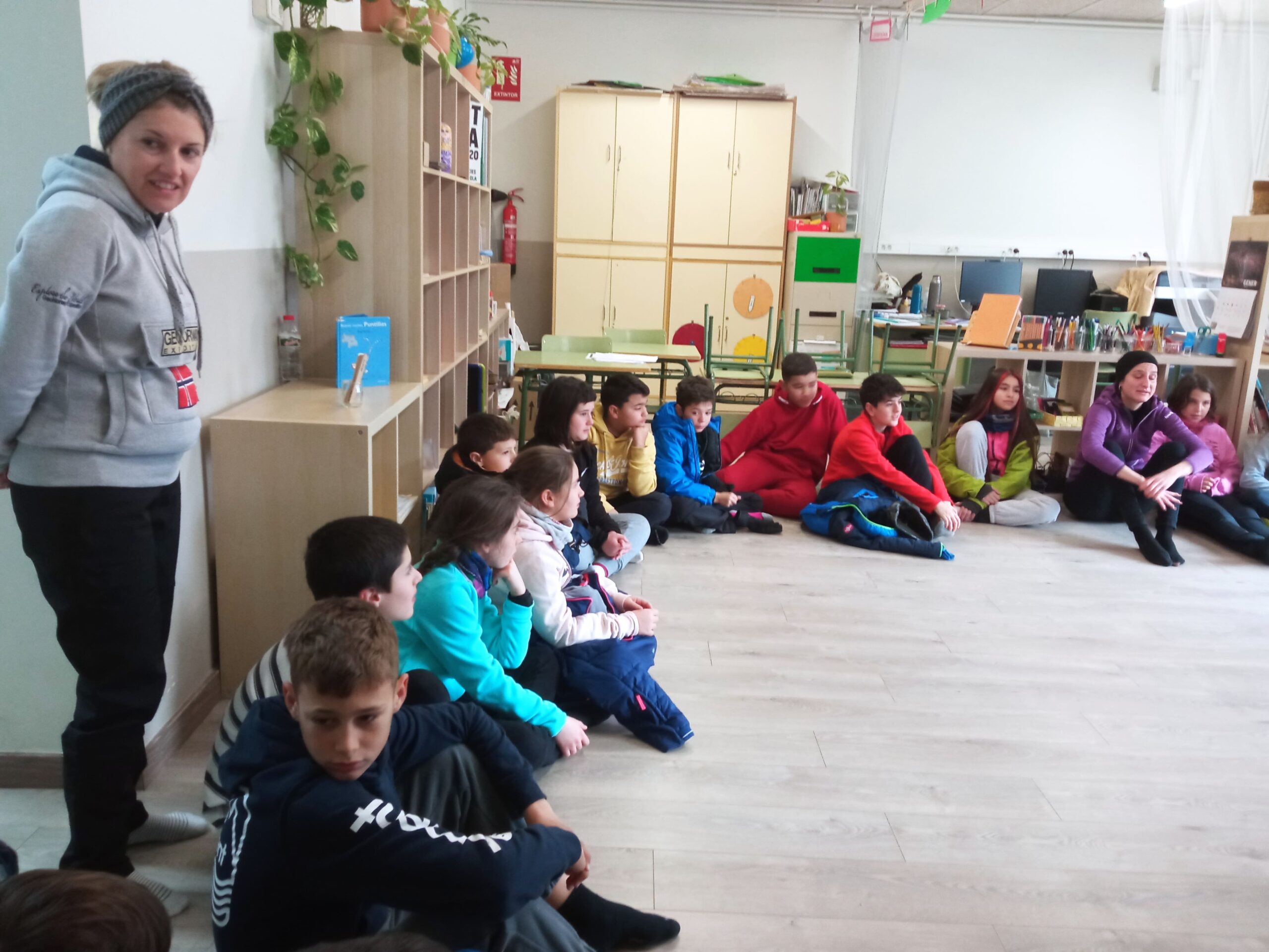 Visitem l'escola de Tuixent