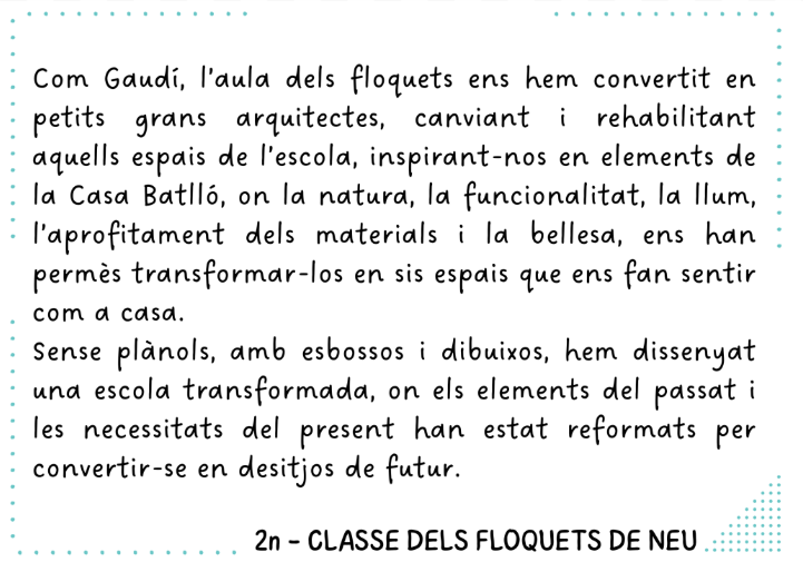 veu de la mestra Floquets