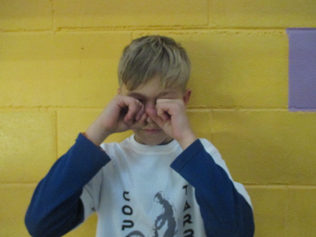 Crying hard as babe could cry