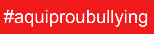 cartell d'aquiproubullying