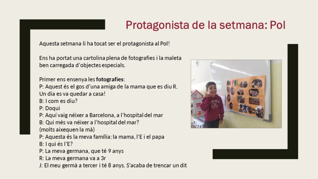 Protagonista de la setmana: Pol