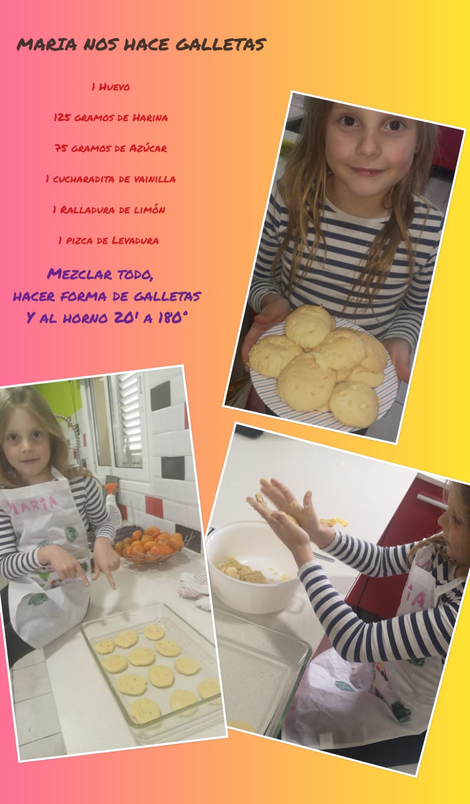 Maria - Receta 01 - Galletas