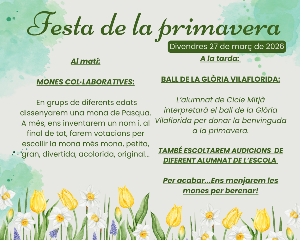 Portada festa primavera