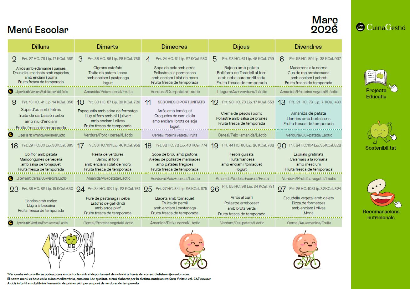 menú març 26