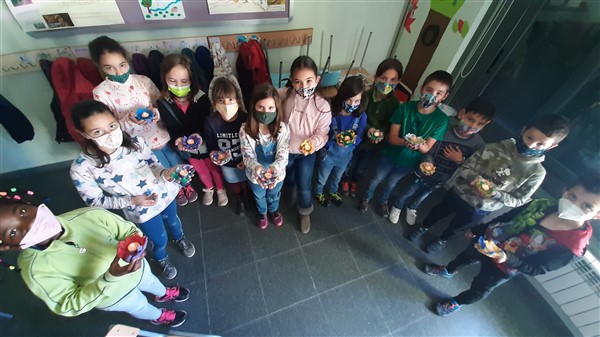 Manualitat flor de loto