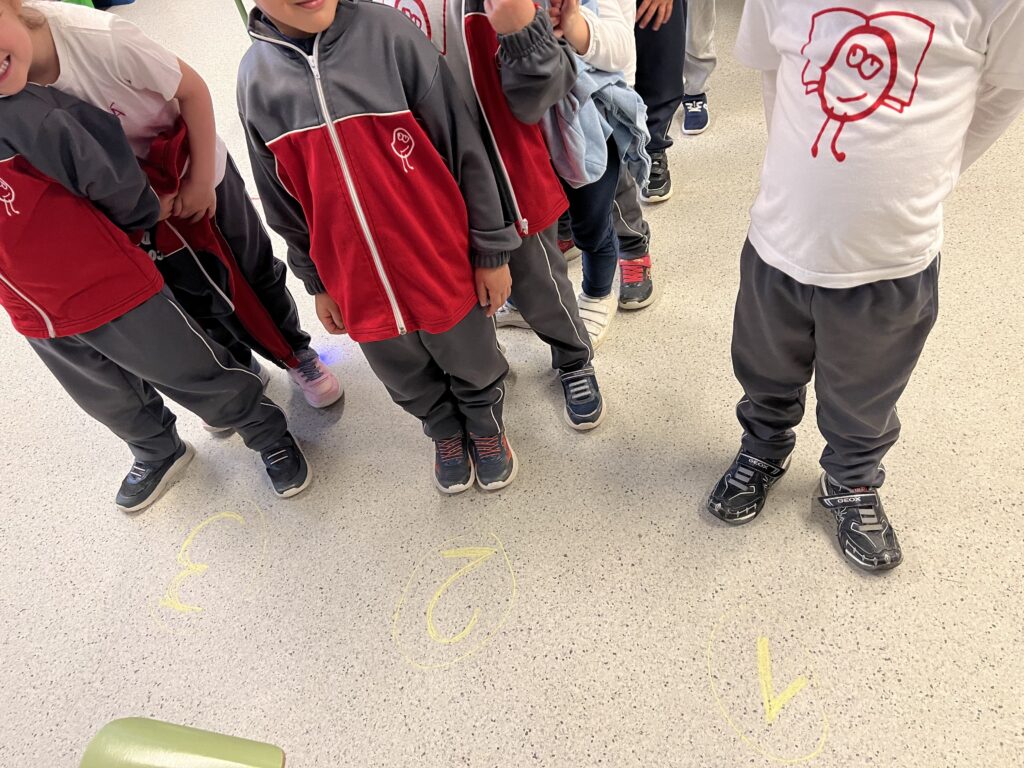 Ens col·loquem segons les síl·labes del nostre nom