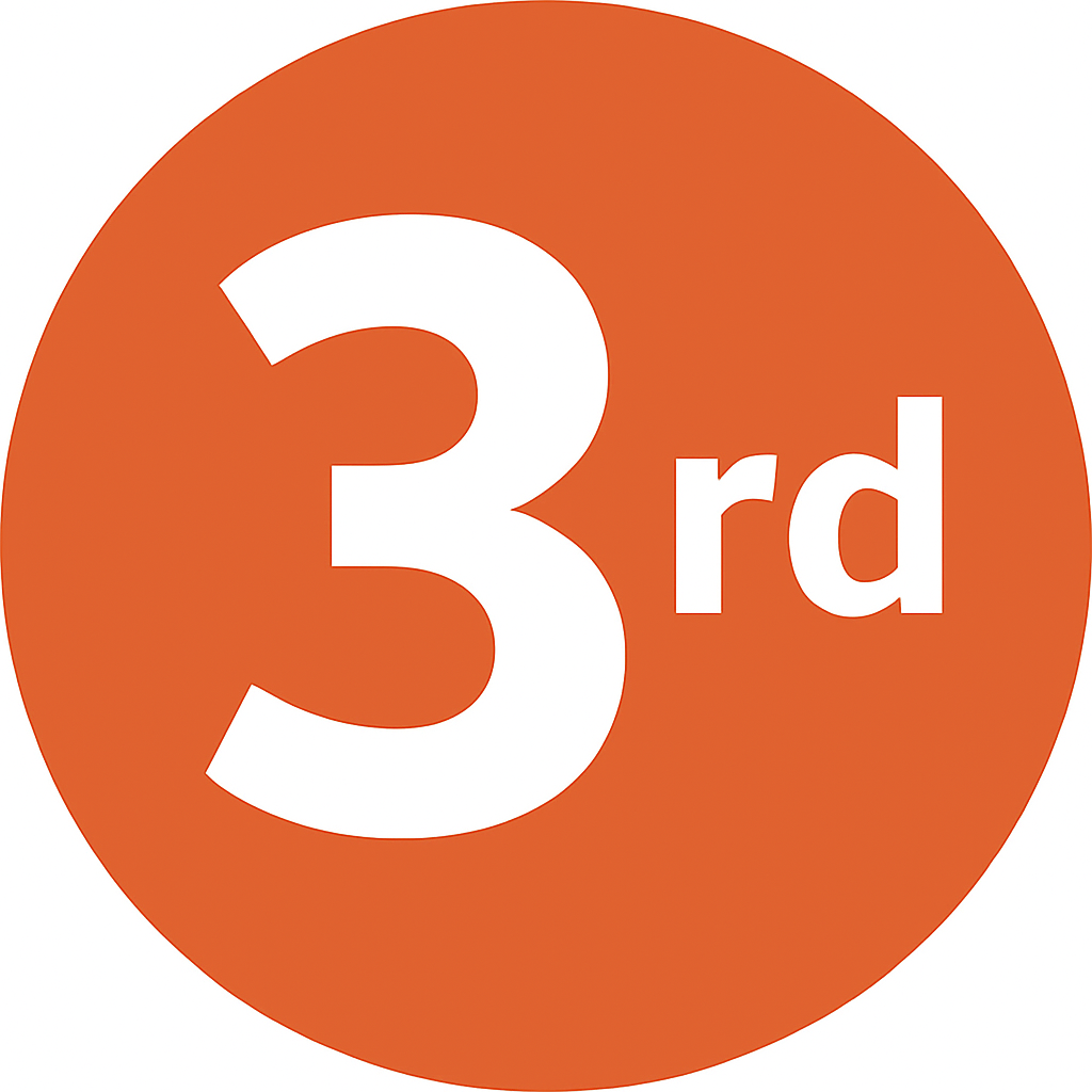 3rd