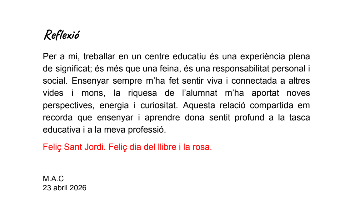 Reflexió