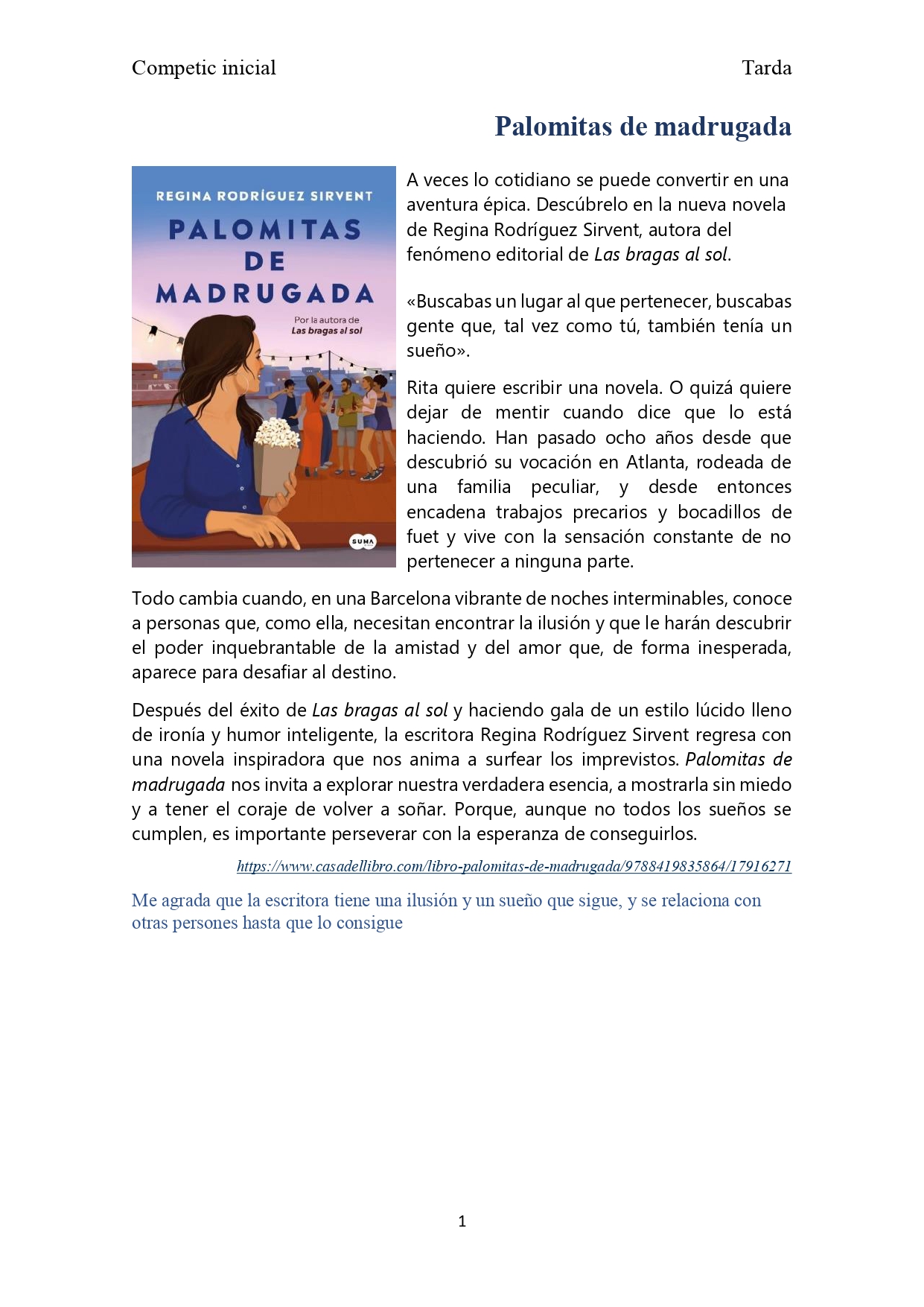 Libre per Sant Jordi, Milagros_page-0001