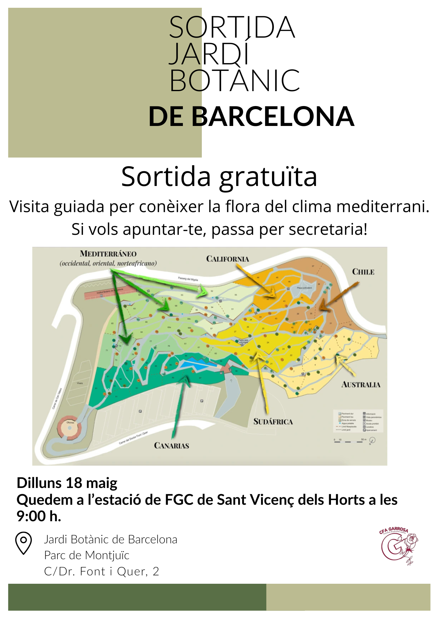 Sortida jardi botanic