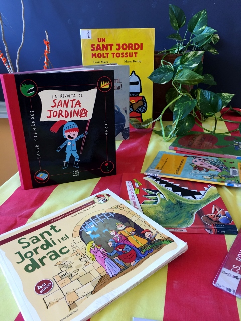 Exposició de llibres de Sant Jordi