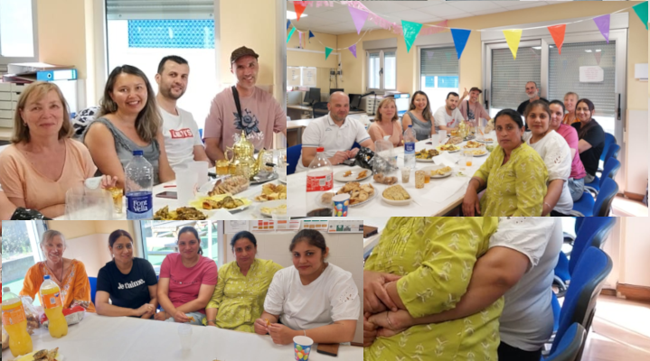 Grups xerrant i berenant.