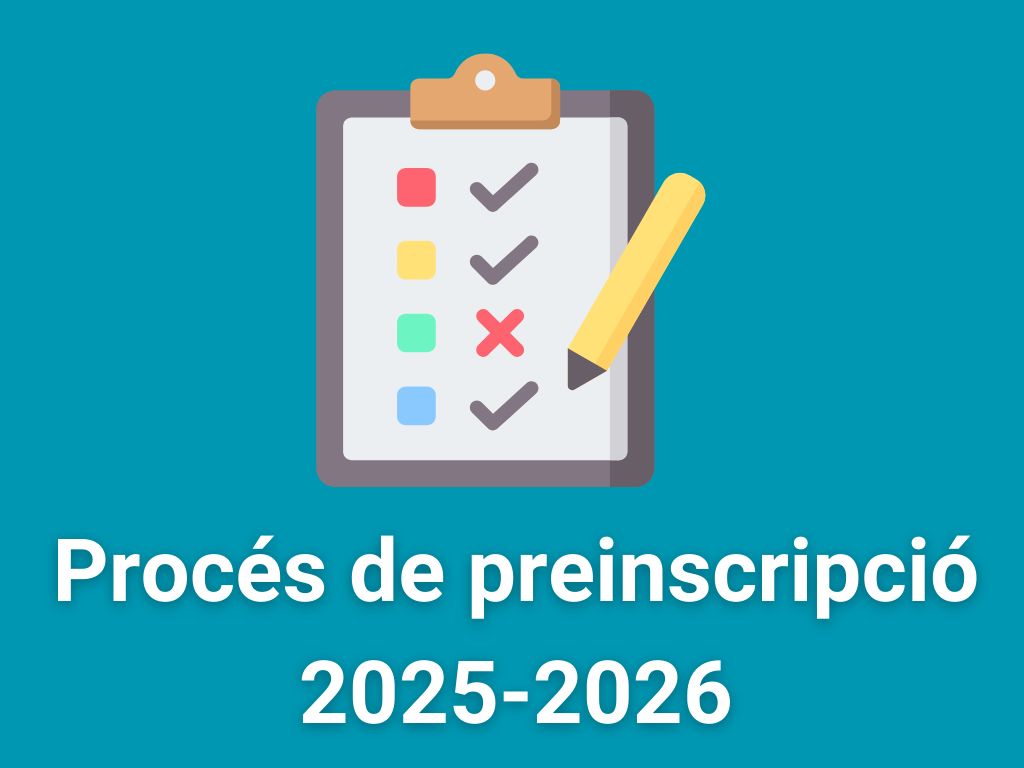 Procés de preinscripció