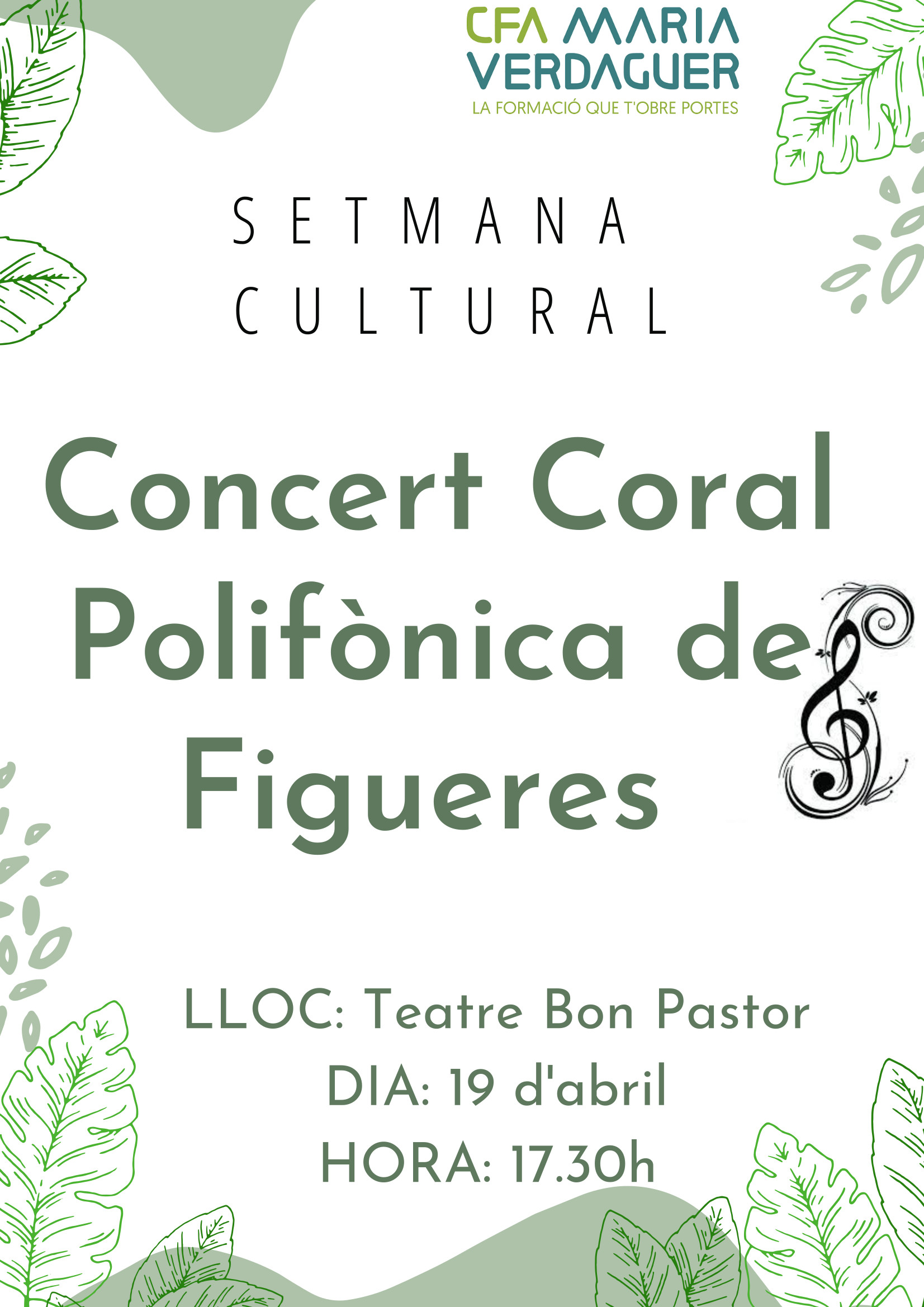 cartell coral polifònica