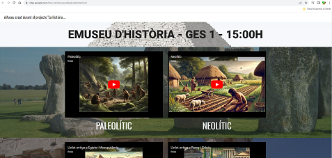 eMuseu d'història