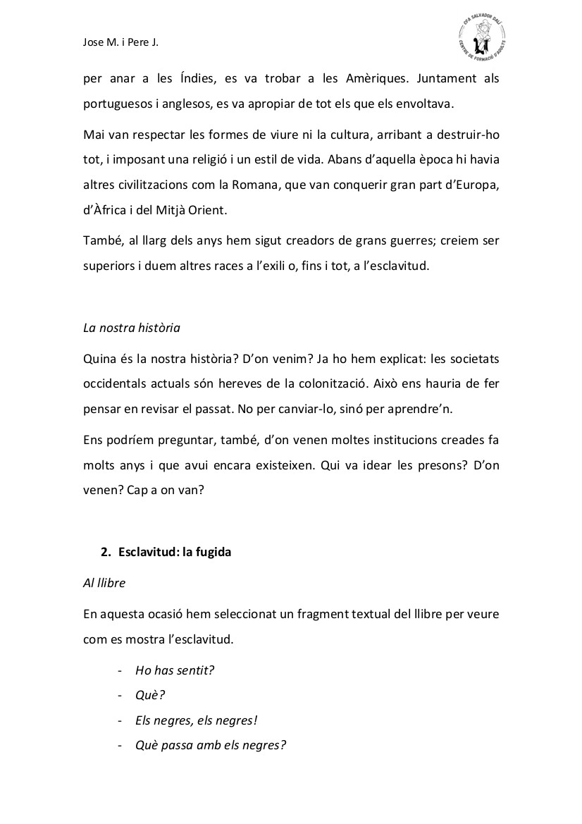 003 La nostra història ja estava escrita - Pere i Jose