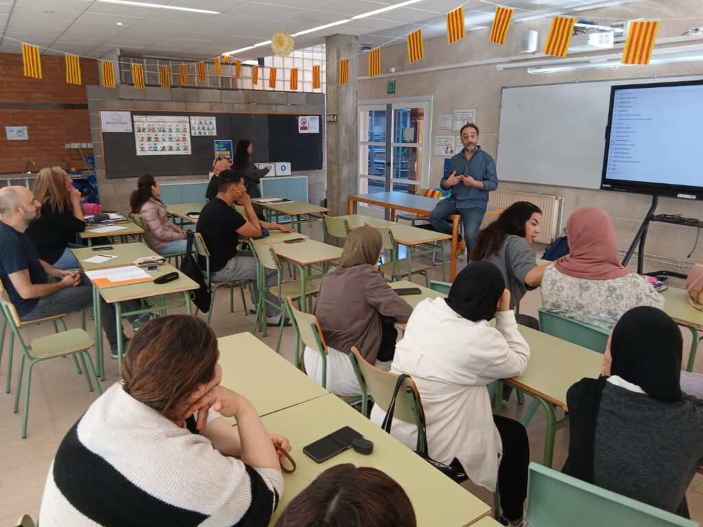 Imatge xerrada Carles Alcoy al CFA Tarragona