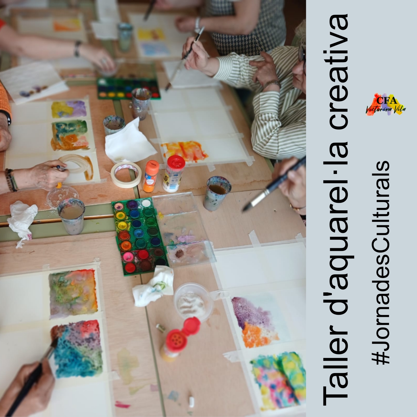 Taller d’aquarel·la creativa