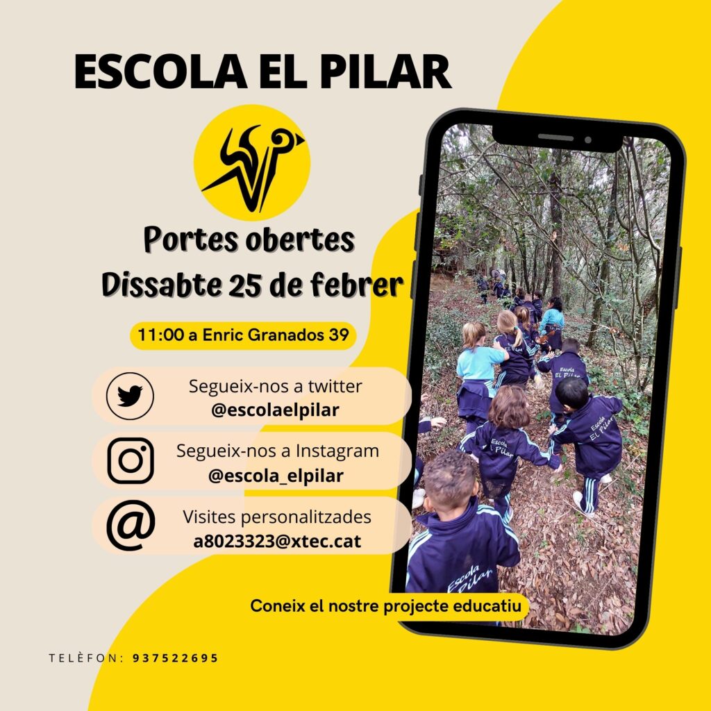 25 de febrer 11h Portes obertes