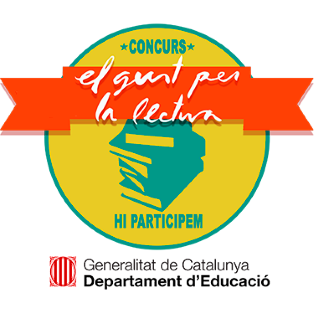Logo genèric del projecte "Gust per la Lectura" del Departament d'Educació de la Generalitat de Catalunya