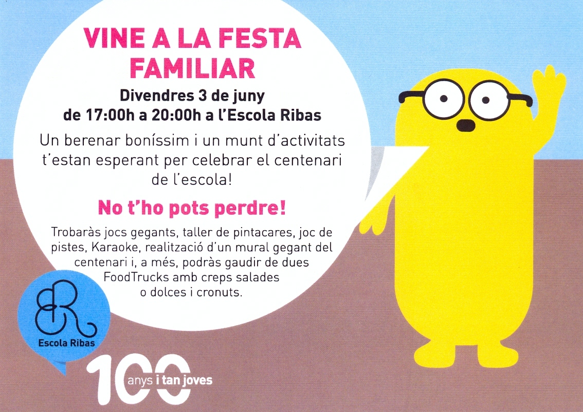 Vine a la festa familiar