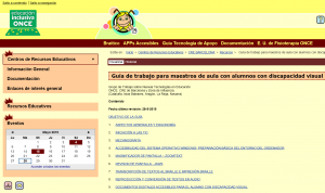 Web Educación. Guía para maestros