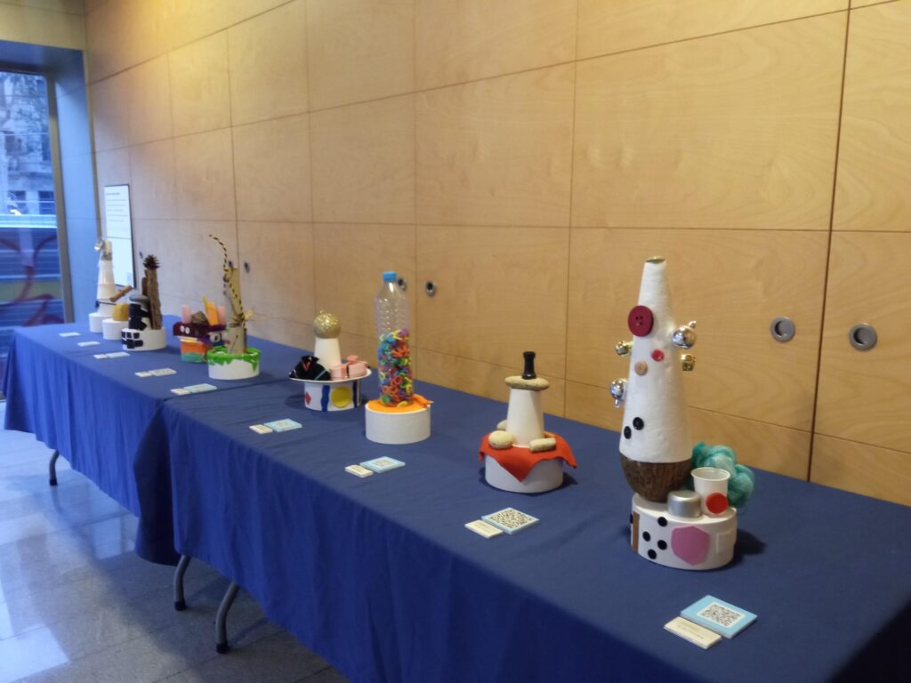 Imatge de les escultures.