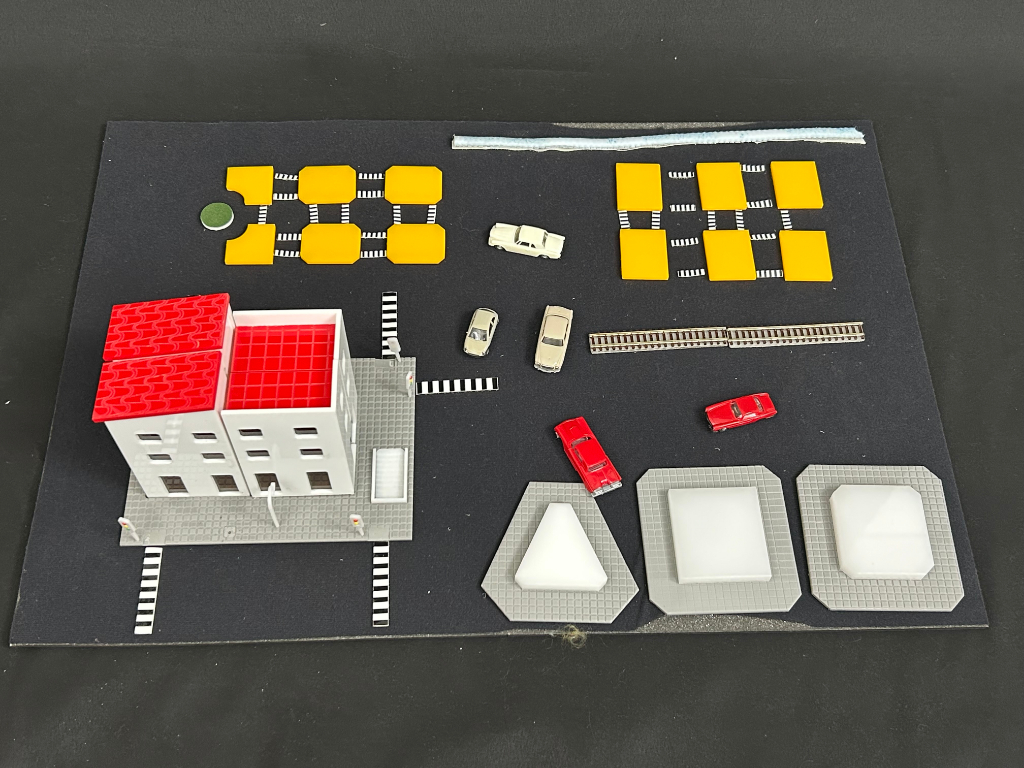 Maqueta 3d orientació pla
