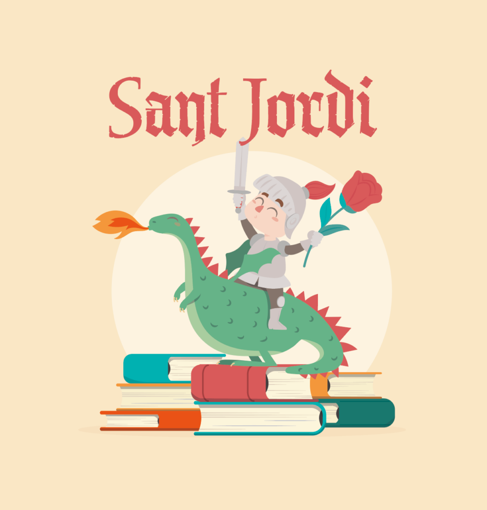📚🌹 Celebrem Sant Jordi a l’escola!