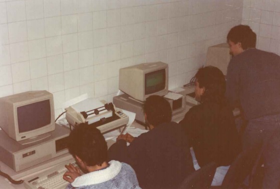 Sala ordinadors 1990