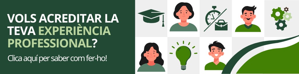 Acredita la teva experiència professional