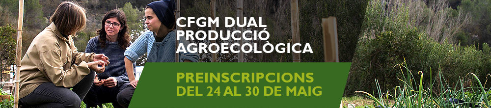 Cicle formatiu de grau mitjà dual de producció agroecologica