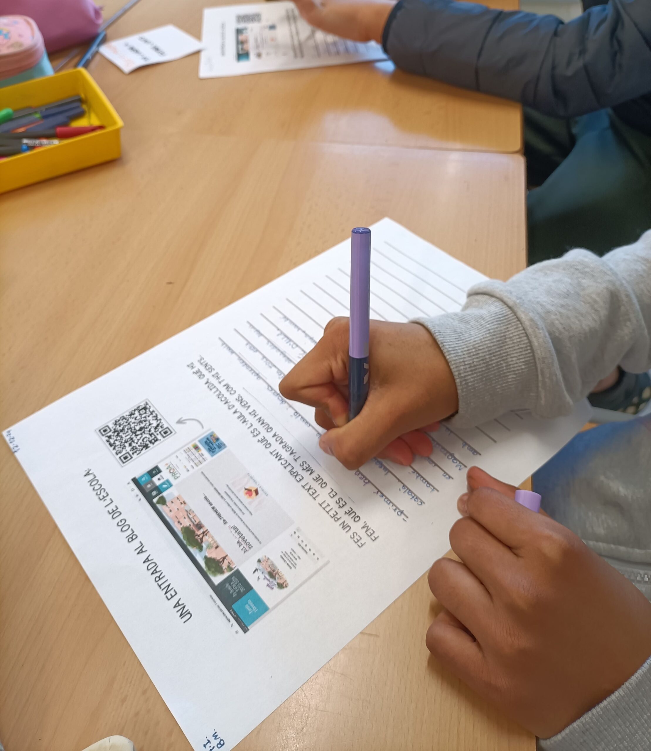 Activitat una entrada al blog