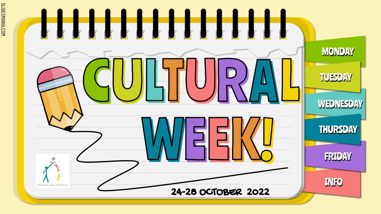 Cultural Erasmus Week TITLE ENG