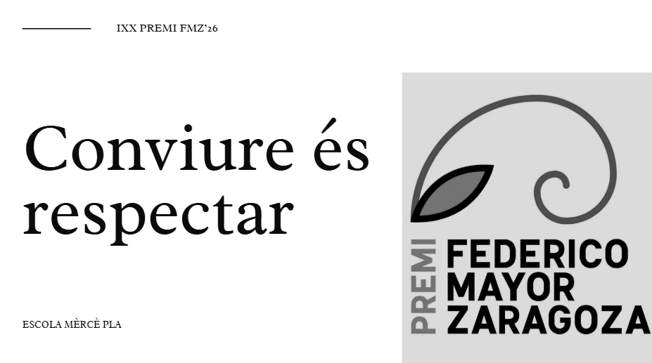 Conviure és respectar. Premi Federico Mayor Zaragoza