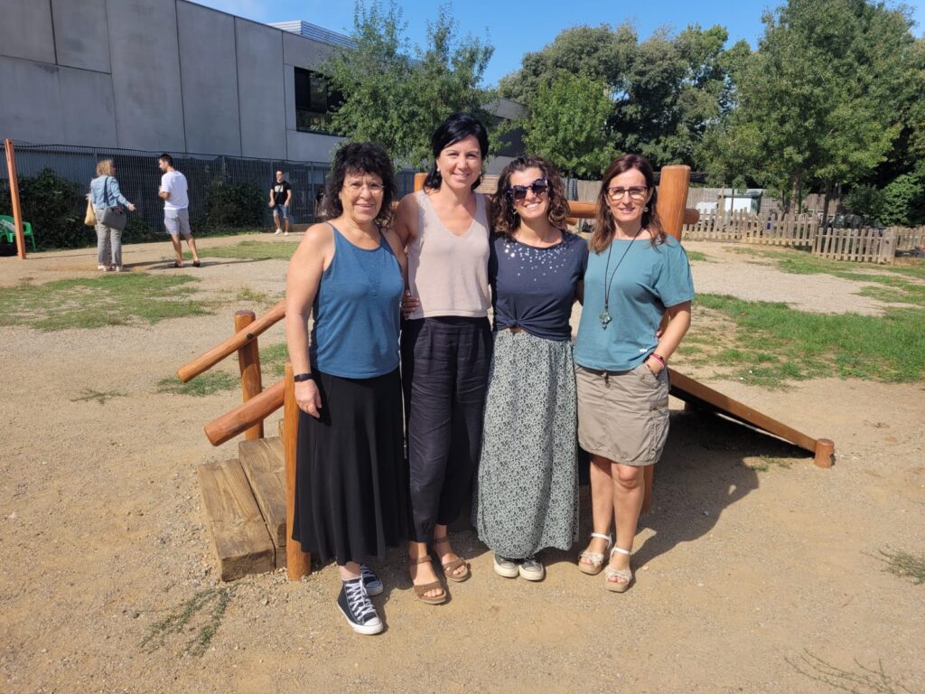 Quatre mestres que han participat en les mobilitats Erasmus+. Estiu 25