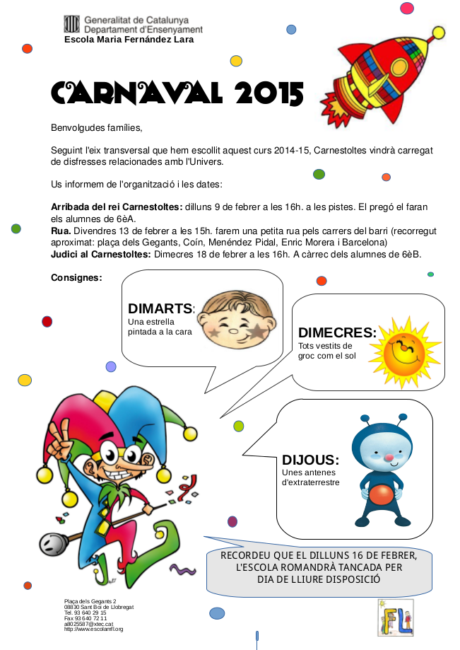 Carnestoltes 2015