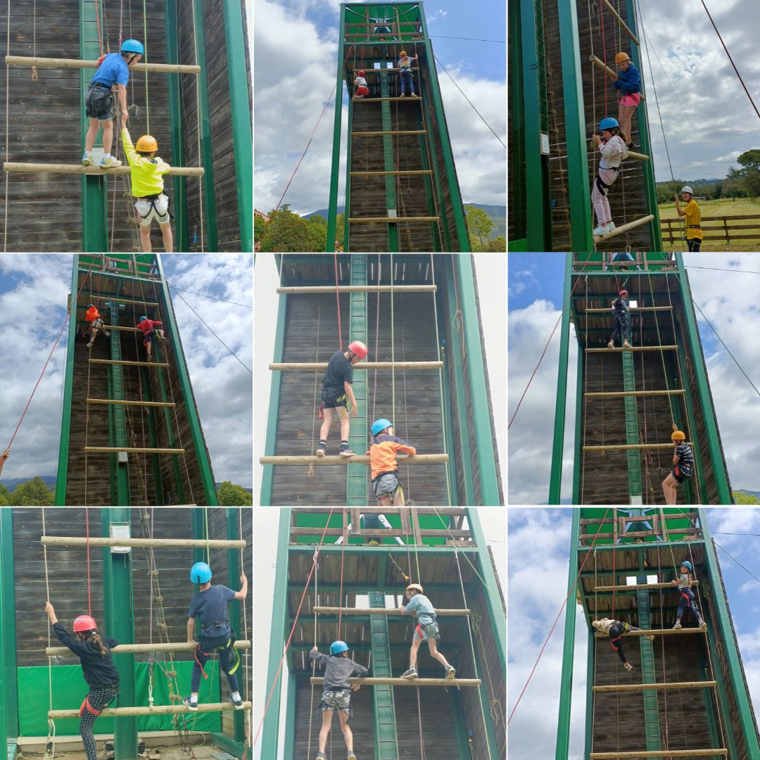 Foto escalada cooperativa