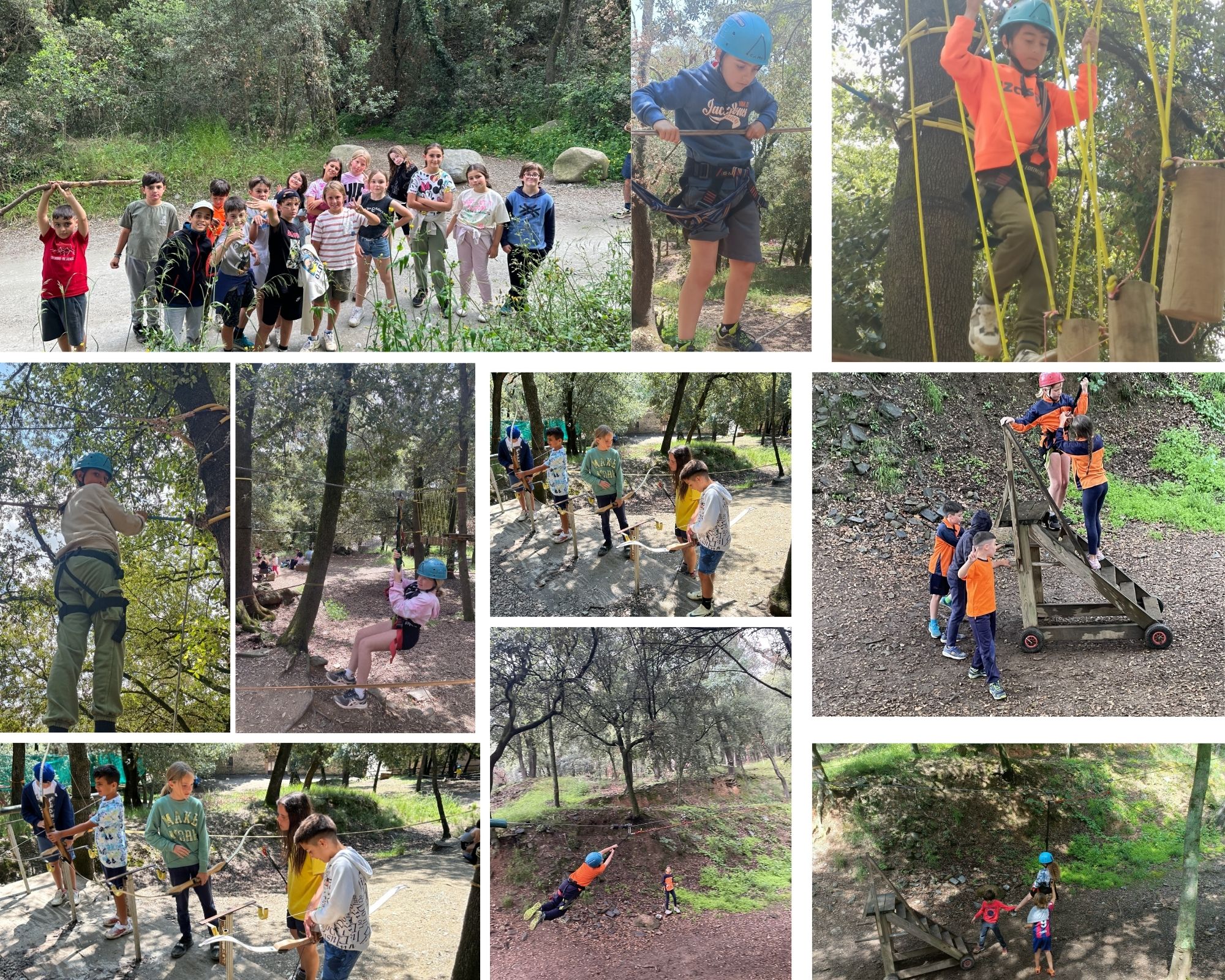 Tirolina - arc - ponts