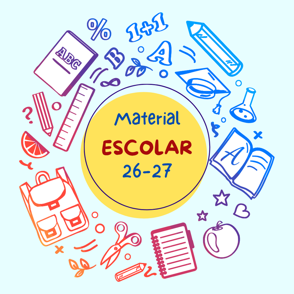 Material escolar 26-27