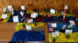 Maquetes elements del paisatge de costa 1r