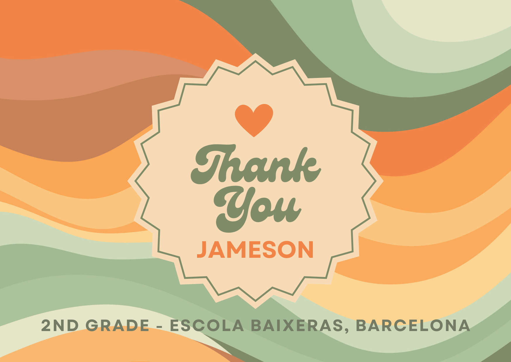 Postcard for Jameson