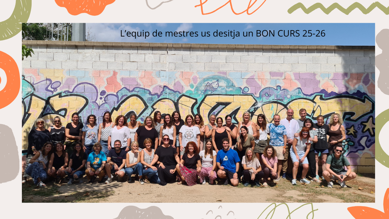 Benvinguda mestres 25-26