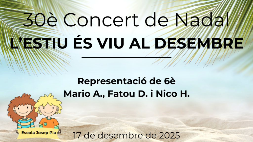 Presentació Concert Nadal '25