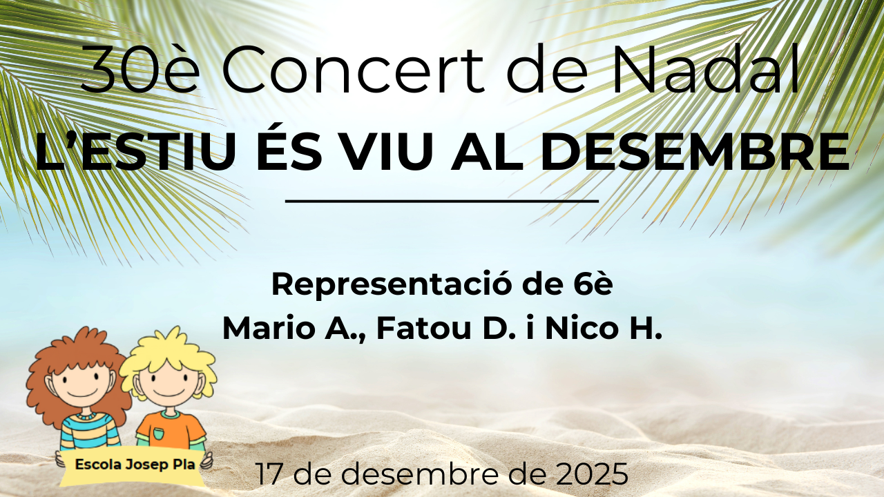 Presentació Concert Nadal '25